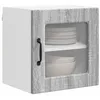 Image de vidaXL Armoire de Cuisine avec étagère Gris Sonoma 40 x 31 x 40 cm, Unité de Cuisine Moderne, Meuble Pratique, Solutions de Rangement murales, étagères Simples, Options fonctionnelles