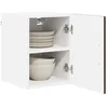 Image de vidaXL Armoire de Cuisine avec Porte 2 pcs Chêne Brun 30 x 31 x 40 cm, Unité de Cuisine Moderne, Meuble Pratique, Solutions de Rangement murales, étagères Simples, Options fonctionnelles