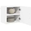 Image de vidaXL Armoire de Cuisine Blanc 40 x 31 x 40 cm Bois d'ingénierie, Unité de Cuisine Moderne, Meuble Pratique, Solutions de Rangement murales, étagères Simples, Options fonctionnelles