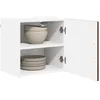 Image de vidaXL Armoire de Cuisine Chêne Brun 40 x 31 x 40 cm Bois d'ingénierie, Unité de Cuisine Moderne, Meuble Pratique, Solutions de Rangement murales, étagères Simples, Options fonctionnelles