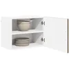 Image de vidaXL Meuble Mural Porto Chêne Brun 50 x 31 x 40 cm Bois d'ingénierie, Armoire de Cuisine en Bois Moderne, Murale, Rangement Compact, Design Pratique, Meuble en Bois Durable