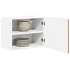 Image de vidaXL Armoire de Cuisine avec étagère Chêne Artisanal 50 x 31 x 40 cm, Unité de Cuisine Moderne, Meuble Pratique, Solutions de Rangement murales, étagères Simples, Options fonctionnelles