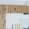 Image de vidaXL Armoire de cuisine avec étagère Chêne artisanal 50 x 31 x 40 cm