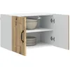 Image de vidaXL Armoire de Cuisine avec étagère Chêne Artisanal 60 x 31 x 40 cm, Unité de Cuisine Moderne, Meuble Pratique, Solutions de Rangement murales, étagères Simples, Options fonctionnelles