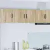 Image de vidaXL Armoire de cuisine avec étagère Chêne Sonoma 80 x 31 x 40 cm