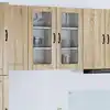 Image de vidaXL Armoire de cuisine 2 pcs Chêne Sonoma 40 x 31 x 80 cm