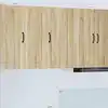 Image de vidaXL Armoire de cuisine avec étagère Chêne Sonoma 40 x 31 x 80 cm