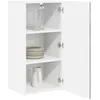 Image de vidaXL Armoire de Cuisine Gris béton 40 x 31 x 80 cm Bois d'ingénierie, Unité de Cuisine Moderne, Meuble Pratique, Solutions de Rangement murales, étagères Simples, Options fonctionnelles