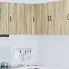 Image de vidaXL Armoire de cuisine avec étagère Chêne Sonoma 57 x 57 x 80 cm
