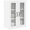 Image de vidaXL Armoire de Cuisine Blanc 60 x 31 x 80 cm Bois d'ingénierie, Unité de Cuisine Moderne, Meuble Pratique, Solutions de Rangement murales, étagères Simples, Options fonctionnelles