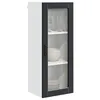 Image de vidaXL Armoire de Cuisine Noir 40 x 31 x 100 cm Bois d'ingénierie, Unité de Cuisine Moderne, Meuble Pratique, Solutions de Rangement murales, étagères Simples, Options fonctionnelles