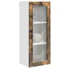 Image de vidaXL Armoire de Cuisine avec étagère Chêne fumé 40 x 31 x 100 cm, Unité de Cuisine Moderne, Meuble Pratique, Solutions de Rangement murales, étagères Simples, Options fonctionnelles