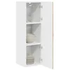 Image de vidaXL Armoire de Cuisine avec étagère Chêne Sonoma 30 x 31 x 100 cm, Unité de Cuisine Moderne, Meuble Pratique, Solutions de Rangement murales, étagères Simples, Options fonctionnelles