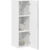 Image de vidaXL Armoire de Cuisine avec étagère Gris Sonoma 30 x 31 x 100 cm, Unité de Cuisine Moderne, Meuble Pratique, Solutions de Rangement murales, étagères Simples, Options fonctionnelles