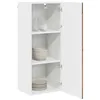 Image de vidaXL Meuble Mural Porto Bois Ancien 40 x 31 x 100 cm, Armoire de Cuisine en Bois Moderne, Murale, Rangement Compact, Design Pratique, Meuble en Bois Durable
