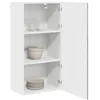 Image de vidaXL Armoire de Cuisine avec étagère Gris Sonoma 50 x 31 x 100 cm, Unité de Cuisine Moderne, Meuble Pratique, Solutions de Rangement murales, étagères Simples, Options fonctionnelles