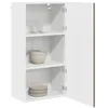 Image de vidaXL Meuble Mural Porto Chêne Brun 50 x 31 x 100 cm, Armoire de Cuisine en Bois Moderne, Murale, Rangement Compact, Design Pratique, Meuble en Bois Durable