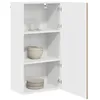 Image de vidaXL Meuble Mural Porto Chêne Artisanal 50 x 31 x 100 cm, Armoire de Cuisine en Bois Moderne, Murale, Rangement Compact, Design Pratique, Meuble en Bois Durable