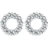 Image de vidaXL Couronnes de Boules de Noël 2 pcs Argent 33 x 33 x 7 cm, Salon, Couronne de Noël Moderne, Décor Compact, Ornements saisonniers, Options légères, Décorations intérieures extérieures