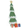 Image de vidaXL Sapin de Noël Lumineux avec 3 boîtes-Cadeaux 2D Blanc Chaud, Salon, déco Arbre de Noël Moderne, Installation Lumineuse Festive, éclairage LED pour Les fêtes