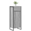 Image de vidaXL Cabinet de Salle de Bain Gris Sonoma 40 x 30 x 100 cm, Meuble de Salle de Bain, Armoire rectangulaire, Rangement Compact, déco Moderne, Organisateur innovant