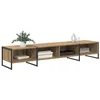 Image de vidaXL Meuble TV Chêne Artisan 170,5 x 36 x 30,5 cm Bois d'ingénierie, Meuble TV Rectangulaire Chic, Unité Médias Résistante pour Salon, Solution Console en Bois