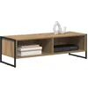 Image de vidaXL Meuble TV Chêne Artisan 100 x 36,5 x 30,5 cm Bois d'ingénierie, Meuble de Salon Moderne, Caisson TV rectangulaire, Console Robuste, mobilier Pratique, Gain de Place