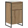 Image de vidaXL Buffet Chêne Artisan 43 x 36 x 75,5 cm Bois d'ingénierie, Solutions de Rangement pour Salon, Buffet rectangulaire, Organisateur Moderne, Meuble Fonctionnel pour déco