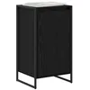 Image de vidaXL Buffet Chêne noir 43 x 36 x 75,5 cm Bois d'ingénierie, Salle de séjour, canapé rectangulaire durable pour un confort intime et un décor stylé, pour toute configuration de maison ou d'appartemen