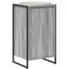 Image de vidaXL Buffet Gris Sonoma 43 x 36 x 75,5 cm Bois d'ingénierie, Salle de séjour, canapé rectangulaire durable pour un confort intime et un décor stylé, pour toute configuration de maison ou d'apparteme
