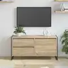 Image de vidaXL Meuble TV Sonoma 100 x 36 x 49.5 cm Bois d'ingénierie