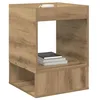 Image de vidaXL Table d'appoint Chêne Artisanal 40 x 40 x 56 cm, Salon, Table d'appoint rectangulaire, Meuble Tendance, Rangement Pratique, Tables d'intérieur fonctionnelles, Accents pour la Maison