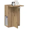 Image de vidaXL Table d'appoint Chêne Artisanal 35 x 40 x 55 cm, Table d'appoint Moderne rectangulaire, Rangement Compact, Accent de Salon, mobilier intérieur Fonctionnel, Design Minimaliste