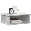 Image de vidaXL Table de Chevet Gris béton 40 x 31 x 15 cm Bois d'ingénierie, Table de Chevet Moderne rectangulaire, Meuble Compact et stylé, unité de Rangement spacieuse pour la Chambre, en Bois d'ingénierie