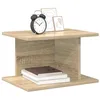 Image de vidaXL Table de Chevet 2 pcs Chêne Sonoma 40 x 30 x 25 cm, Table de Salon, Table de Nuit Moderne, unité de Rangement rectangulaire, Meuble Urbain Compact