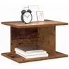 Image de vidaXL Table de Chevet 2 pcs Bois Ancien 40 x 30 x 25 cm, Table de Salon, Table de Nuit Moderne, unité de Rangement rectangulaire, Meuble Urbain Compact