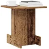 Image de vidaXL Table d'appoint Bois Ancien 35,5 x 35 x 40 cm Bois d'ingénierie, Table d'appoint rectangulaire Moderne, Rangement spacieux, Accent Compact, Design Fonctionnel pour Salon Contemporain