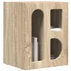 Image de vidaXL Table de Chevet Chêne Sonoma 40 x 35 x 50 cm Bois d'ingénierie, Conception de Chambre, Forme rectangulaire, Style Moderne, matériaux durables, pour espaces de Vie contemporains et détente
