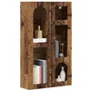 Image de vidaXL Armoire suspendue avec étagère Bois ancien 59 x 20 x 100 cm, Salle de bain, Rectangulaire, Design moderne, Matériaux durables, Éléments stylés pour une utilisation efficace, Caractéristiques et