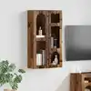 Image de vidaXL Armoire suspendue avec étagère Bois ancien 59 x 20 x 100 cm