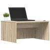 Image de vidaXL Bureau Mural Chêne Sonoma 60 x 45 x 30 cm Bois d'ingénierie, Bureau Flottant Moderne, en Bois Robuste, Espace de Travail stylé, Meuble Compact, Design rectangulaire