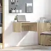 Image de vidaXL Bureau mural Chêne Sonoma 60 x 45 x 30 cm Bois d'ingénierie