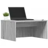 Image de vidaXL Bureau Mural Gris Sonoma 60 x 45 x 30 cm Bois d'ingénierie, Bureau Flottant Moderne, en Bois Robuste, Espace de Travail stylé, Meuble Compact, Design rectangulaire