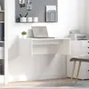 Image de vidaXL Bureau mural Blanc 80 x 45 x 30 cm Bois d'ingénierie
