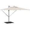 Image de vidaXL Pied de Parasol Noir 100 x 100 x 4 cm Acier,
