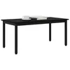 Image de vidaXL Table Basse Chêne Noir 100 x 50 x 45 cm Bois d'ingénierie, Salon, Moderne, Durable, Mobilier élégant pour Le Confort Quotidien, Design Gain de Place, Solutions élégantes pour Les Maisons