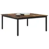 Image de vidaXL Table Basse Chêne Fumé 100 x 100 x 45 cm Bois d'ingénierie, Salon, Moderne, Durable, Mobilier élégant pour Le Confort Quotidien, Design Gain de Place, Solutions élégantes pour Les Maisons