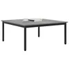 Image de vidaXL Table Basse Gris Sonoma 100 x 100 x 45 cm Bois d'ingénierie, Salon, Moderne, Durable, Mobilier élégant pour Le Confort Quotidien, Design Gain de Place, Solutions élégantes pour Les Maisons