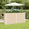 Image de vidaXL Jardinière Ivoire 160 x 40 x 75 cm Acier