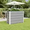Image de vidaXL Jardinière Gris clair 480 x 50 x 45 cm Acier galvanisé